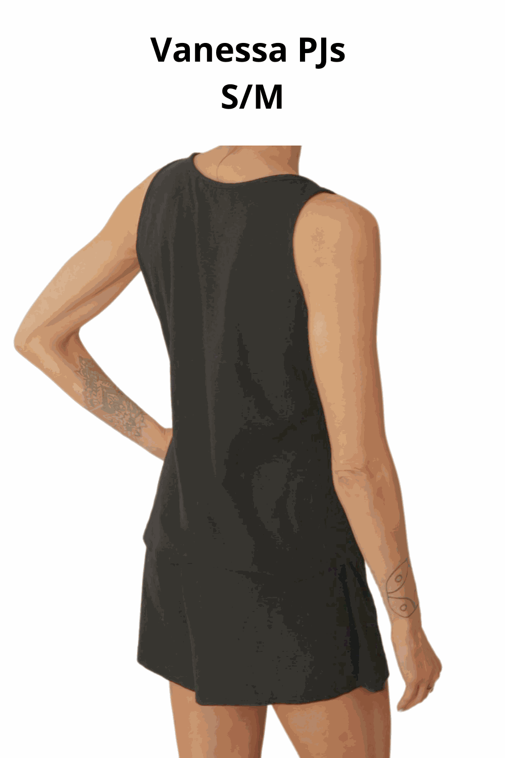 Thermo-regulating Vanessa Tank Top & Shorts PJs for night sweats
