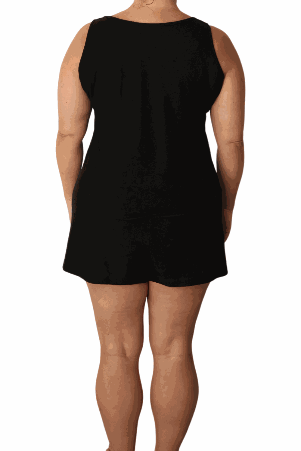Vanessa Tank Top & Shorts PJs for night sweats back view