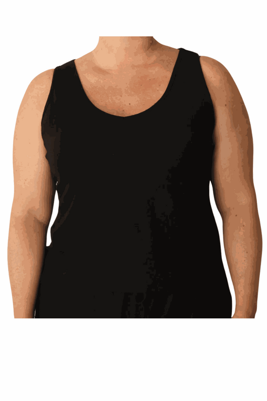 Women's cooling Tank Top for Night Sweats, Black