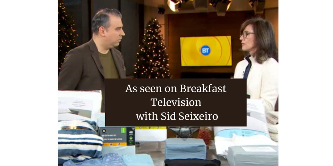 The best fabrics for night sweats as seen on Breakfast Television