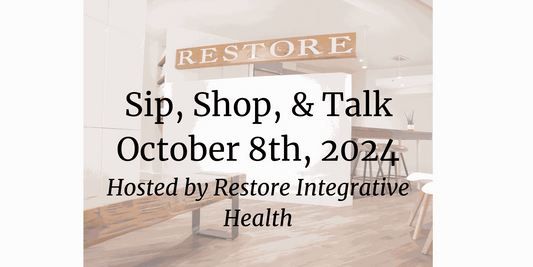 Our next Sip, Shop and Talk event is May 6th In Leslieville, Toronto