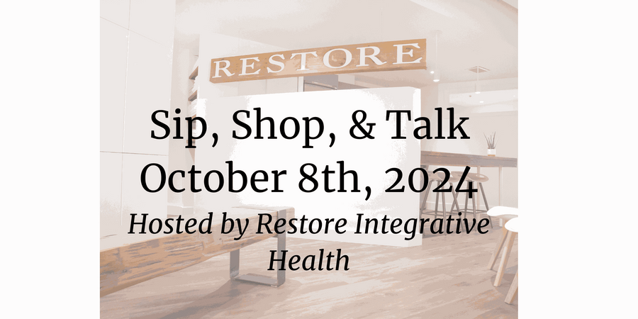 Our next Sip, Shop and Talk event is May 6th In Leslieville, Toronto