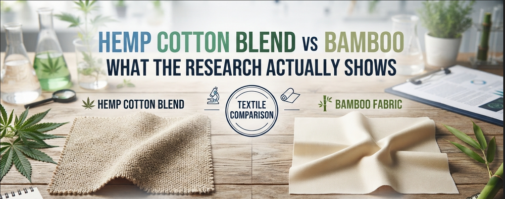 Hemp Cotton Blend Fabric vs Bamboo: What the Research Actually Shows