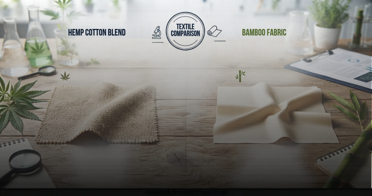 hemp cotton blend vs bamboo