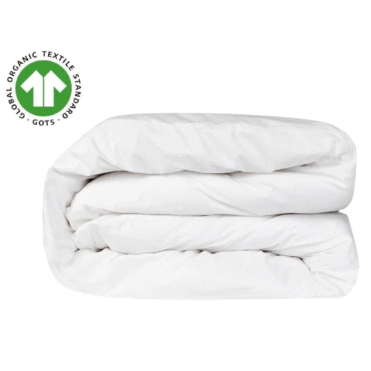 Essential Organic Percale Collection Duvet Cover