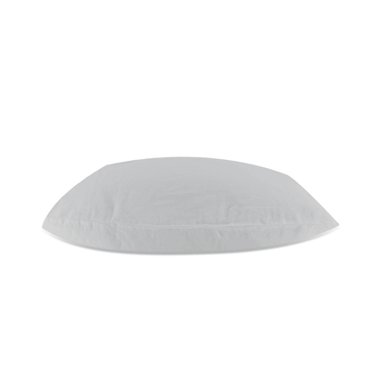 White pillow on a white background