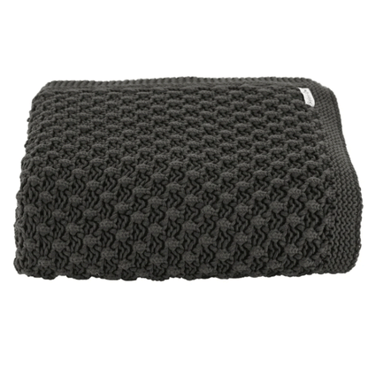 Popcorn Knit Blanket