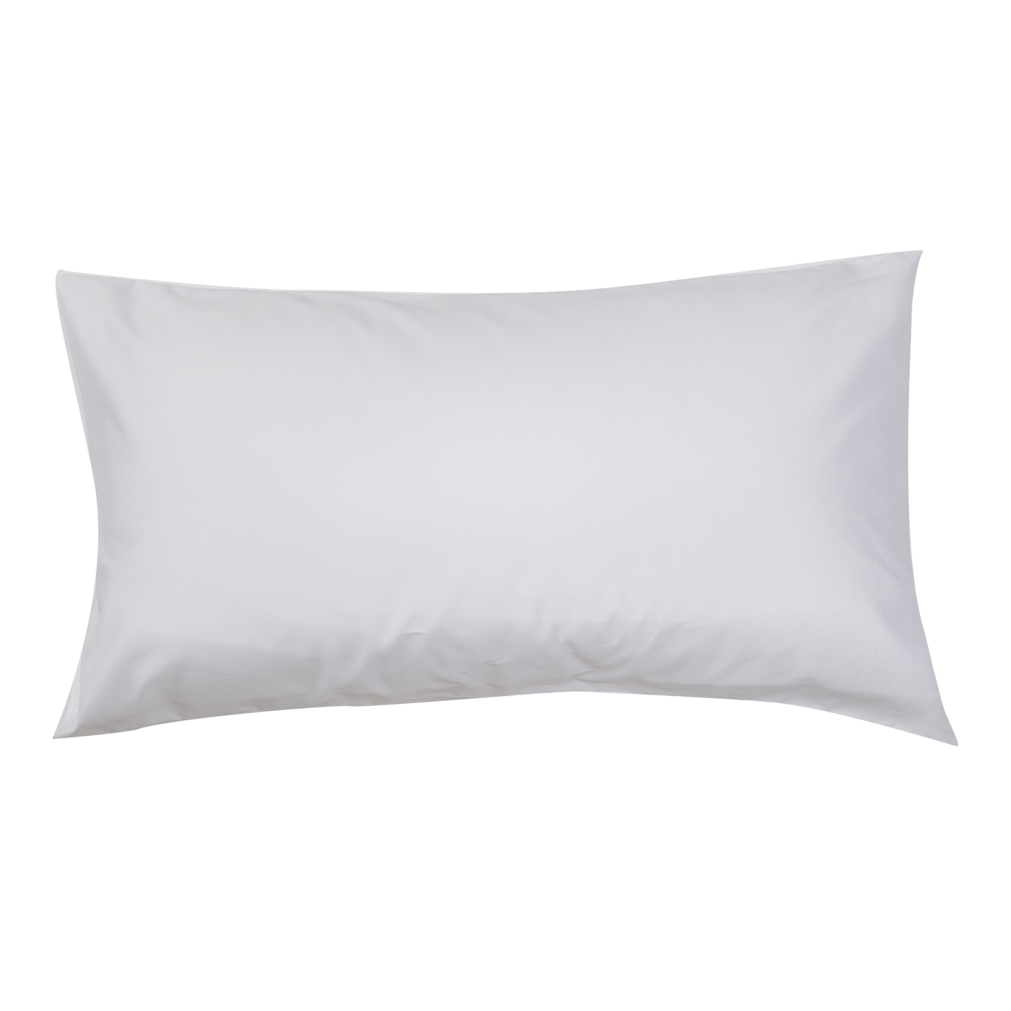 Essential Organic Percale cotton pillowcase set with crisp matte finish and GOTS, OEKO-TEX certifications